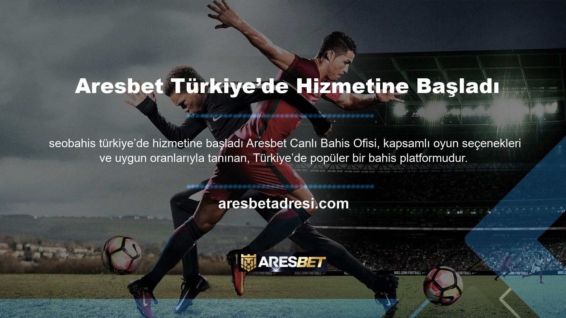 Aresbet üyeleri için oldukça sürdürülebilir ve karlı bir bahis sitesidir