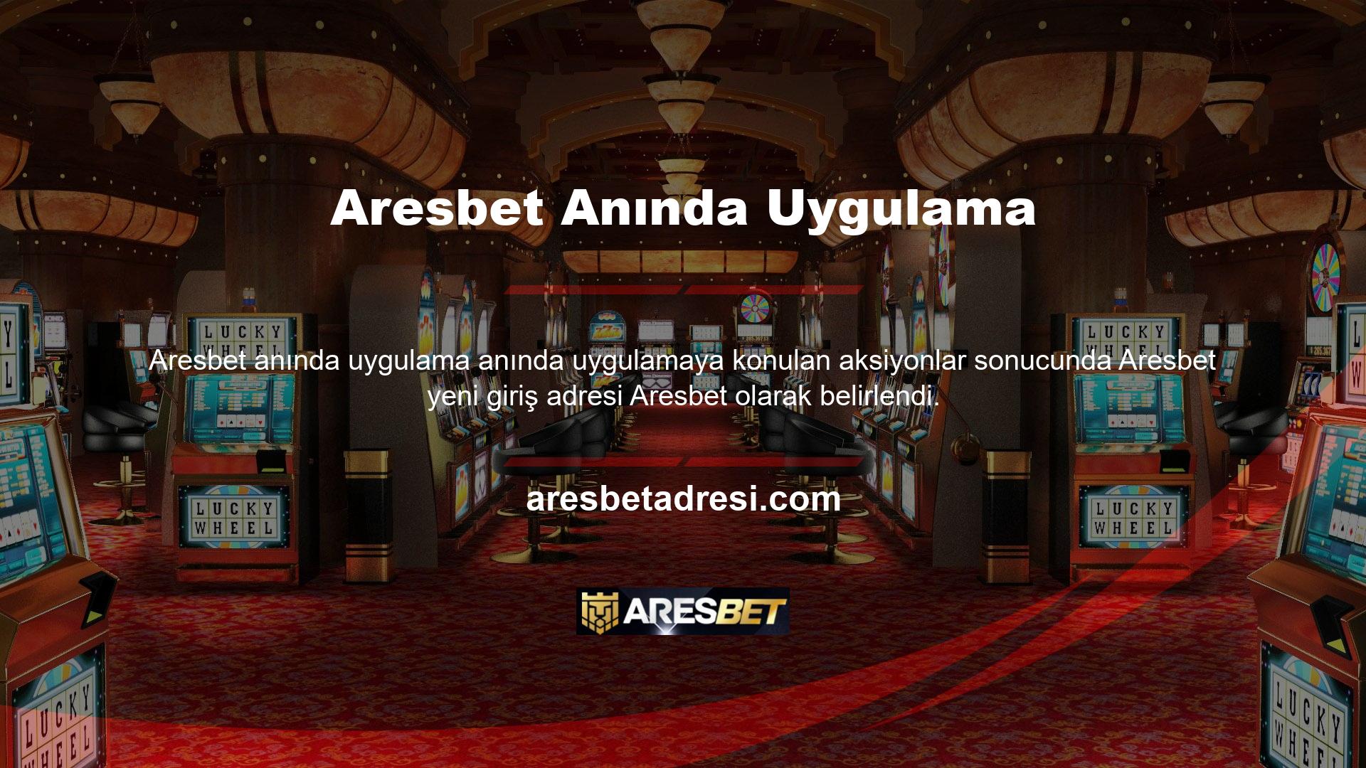 Türkiye pazarında Aresbet kayıt işlemini tamamlamak için artık bu adresi programınıza ekleyebilirsiniz